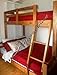 PLANS TO BUILD BUNK BED PLANS (TWIN OVER FULL or FULL OVER QUEEN or QUEEN OVER KING BUNK BED Pattern)