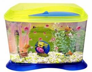 SpongeBob SquarePants® JellyFish Fields Aquarium Kit, 6 Gallon Tank w/Filter