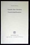 Versuch �ber Herodots Geschichtsphilosophie - Walter Nicolai