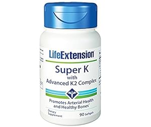 Life Extension Super K with Advanced K2 Complex Softgels, 90-Count