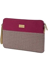 Greene + Gray Surface Pro 3 Laptop Case (Burgundy houndstooth), by GREENE + GRAY