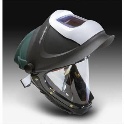 High Efficiency Powered Air Purifying Respirator System With L-705SG Helmet And Wideview Faceshield And SpeedglasTM Auto-Darkening Filter 9100X