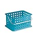 Visit InterDesign Design Spa Basket, Azure, Small Details InterDesign Design Spa Basket, Azure, Small