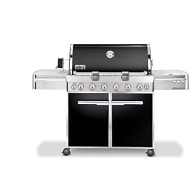 Weber 1781001 Summit E-650 Grill, Propane, Black