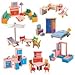 Wooden Doll House Furniture Group