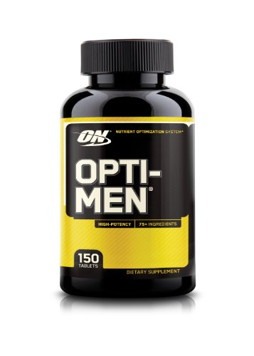 Optimum nutrition opti-men supplement, 150 count
