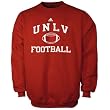 NCAA adidas UNLV Runnin' Rebels Red Collegiate Crew Sweatshirt