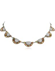 Ben-Amun Jewelry Deco Half-Moon Necklace