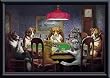 Art Poster Metal Framed Print - Friend in Need, A - Artist: Cassius Marcellus Coolidge- Poster Size: 13 X 9
