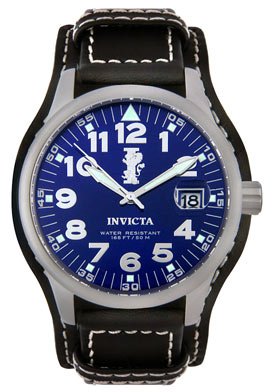 Invicta Men's 6104 Pro Diver Black Leather Watch