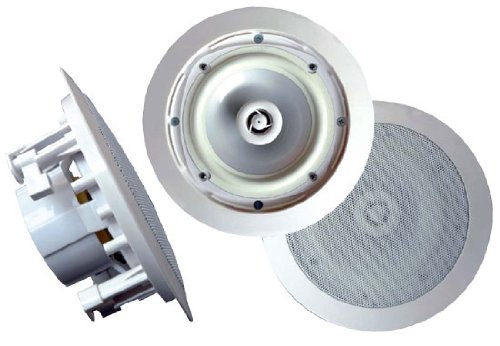 Pyle Home PWRC81 8-Inch 2-Way In-Ceiling Water Proof Stereo Speaker