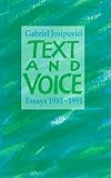 Text and Voice : Essays