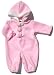 Good Lad Infant Girl Hooded Fleece Coverall