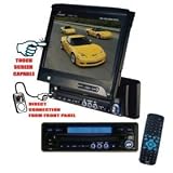 Buy In-Dash 7'' Motorized TFT Touch Screen DVD  CD Receiver by Lanzar