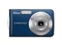 Nikon Coolpix S210 8MP Digital Camera with 3x Optical Zoom (Cool Blue)