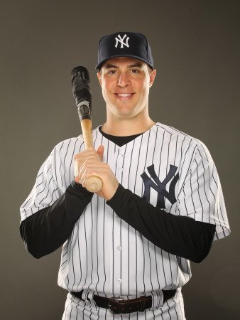 New York Yankees Photo Day, TAMPA, FL - FEBRUARY 23: Mark Teixeira Photographic Poster Print by Al Bello, 9x12