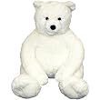 Plush Jumbo White Teddy Bear