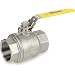 Sharpe Valves 50M76 Series Stainless Steel 316 Ball Valve, Two Piece, Inline, Lever Handle, NPT Female