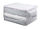 Wenko 4610006100 Jumbo-Box Lavendel - mit Duft zur Mottenabwehr, atmungsaktives Vlies, 60 x 35 x 50 cm, weiß-lavendel