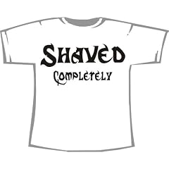 Shaved completely; T-Shirt wei�