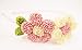 Laced Double Flower with Leaf Headband