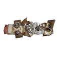 Sanchez Skull & Ornament Studded Waist Belt in White with Ribbon Bow Detail - SwankySwans'
