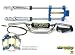 Kawasaki KLX / Suzuki DR-Z110 Salad Fork Kit (Blue)