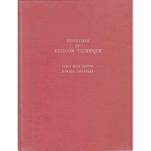 Essentials of Bassoon Technique