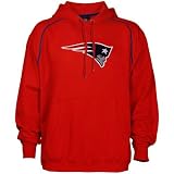 New England Patriots Red Classic Pullover Hoody Sweatshirt