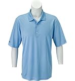 Greg Norman Men's Grid Jacquard Polo