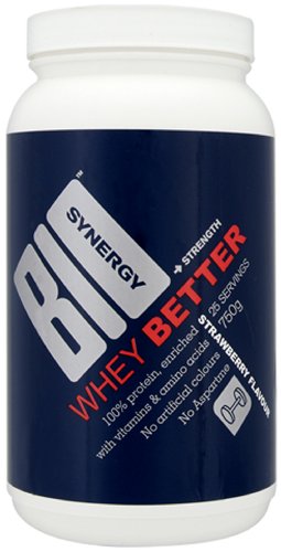 Bio-Synergy Whey Better Dietary Supplement  Strawberry 25 Servings 750g