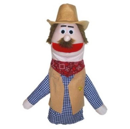 Childrens Toyshop  Toys : Puppet Partners ECOWB Cowboy Puppet