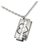 Romanticide Razor Alchemy Gothic Pendant Necklace