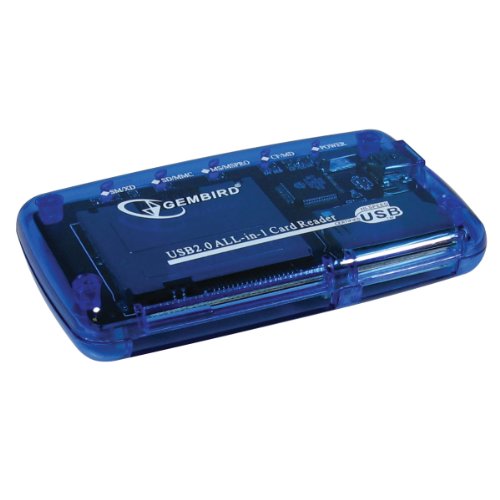 Gembird FD2-ALLIN1 Card-Reader/Writer USB 2.0 blau Preisvergleich