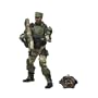 HALO 2009 Wave 2 - Series 5 Equipment Edition SGT. Avery Johnson, UNSC Figure