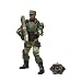 HALO 2009 Wave 2 - Series 5 Equipment Edition SGT. Avery Johnson, UNSC Figure