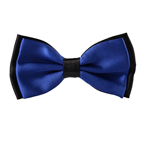 Alizeebridal Contrasting Colors Pre-tied Mens Adjustable Bow Ties