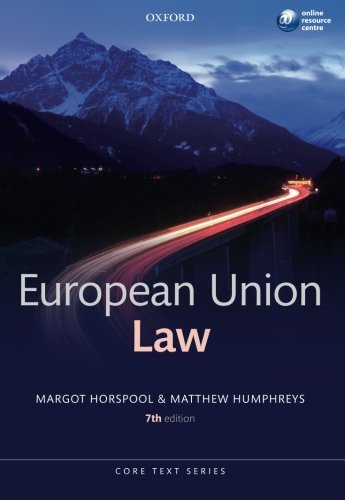 European Union Law (Core Text)
