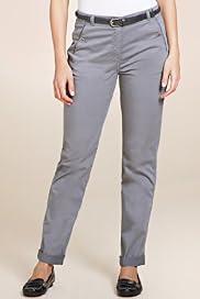 Per Una Cotton Rich Slim Leg Chinos with Belt