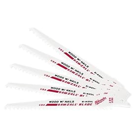 Milwaukee 48-00-5031 Super Sawzall Blade 5 8 Teeth per Inch 6-Inch Length by Milwaukee