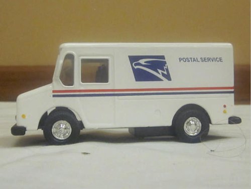 White Postal Service Toy Truck Kids Hobbies