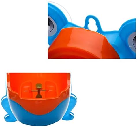 Lovely Frog Children Potty Toilet Training Kids Urinal for Boys Pee Trainer BathroomLovely Frog Children Potty Toilet Training Kids Urinal for Boys Pee Trainer Bathroom (Blue)