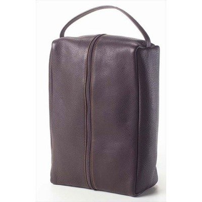 Vachetta Golf Shoe Bag Color: Vachetta Café
