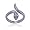 SNAKE RING IN BLACK PLATE