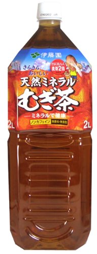 伊藤園　天然ミネラル　麦茶　2L×2ケース（12本）