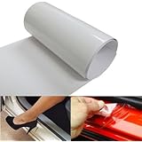 6 by 60 Inches Clear Door Sill Paint Protection Scratch Film Vinyl Sheet