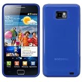 Samsung i9100 Galaxy S 2 Blue Gel Skin Case Cover By Modern-Tech