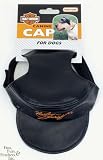 Coastal Pet Harley-Davidson Visor Style Cap for Dogs (Black, Adjustable Velcro, Medium)