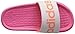 adidas Performance Voloomix XJ Slide Sandal,Pink/White/Flash Orange,4 M US Big Kid