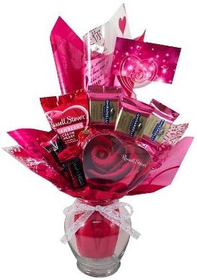 Valentine's Day Candy Chocolate Bouquet Arrangement